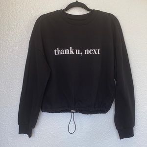 H&M Ariana Grande Crop Sweater